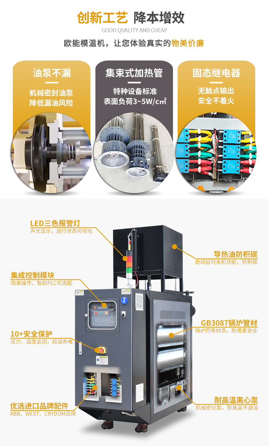 模具溫度控制機優(yōu)勢